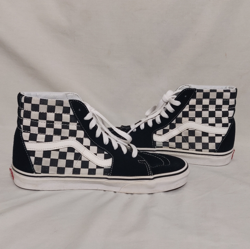 Vans Sk8-Hi Checkerboard Vans Patch - Picture 6 of 9
